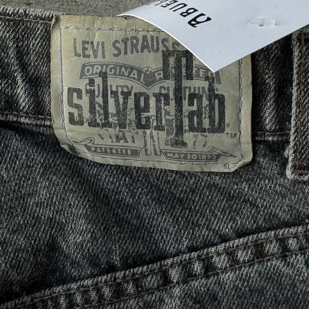 Levi’s SilverTab Baggy Jeans | Gray Wash Denim | Size 33x34 | Vintage - Picture 6 of 6